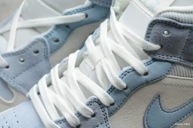 Rep Husky Blue DA4666-100 Mixed 1 Air Mid Textures Jordan 0528